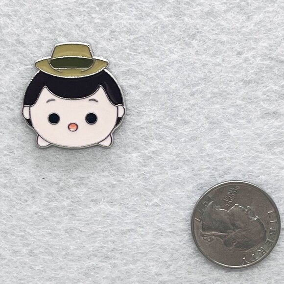 🔮 5/$25 Disney Adventureland Jungle Cruise Skipper‎ Tsum Tsum Pin - Picture 2 of 2